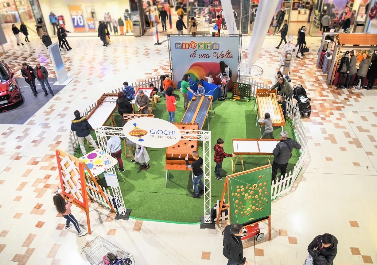 Giochi di una volta — Giochi in legno per tutta la famiglia, al Verona Uno.