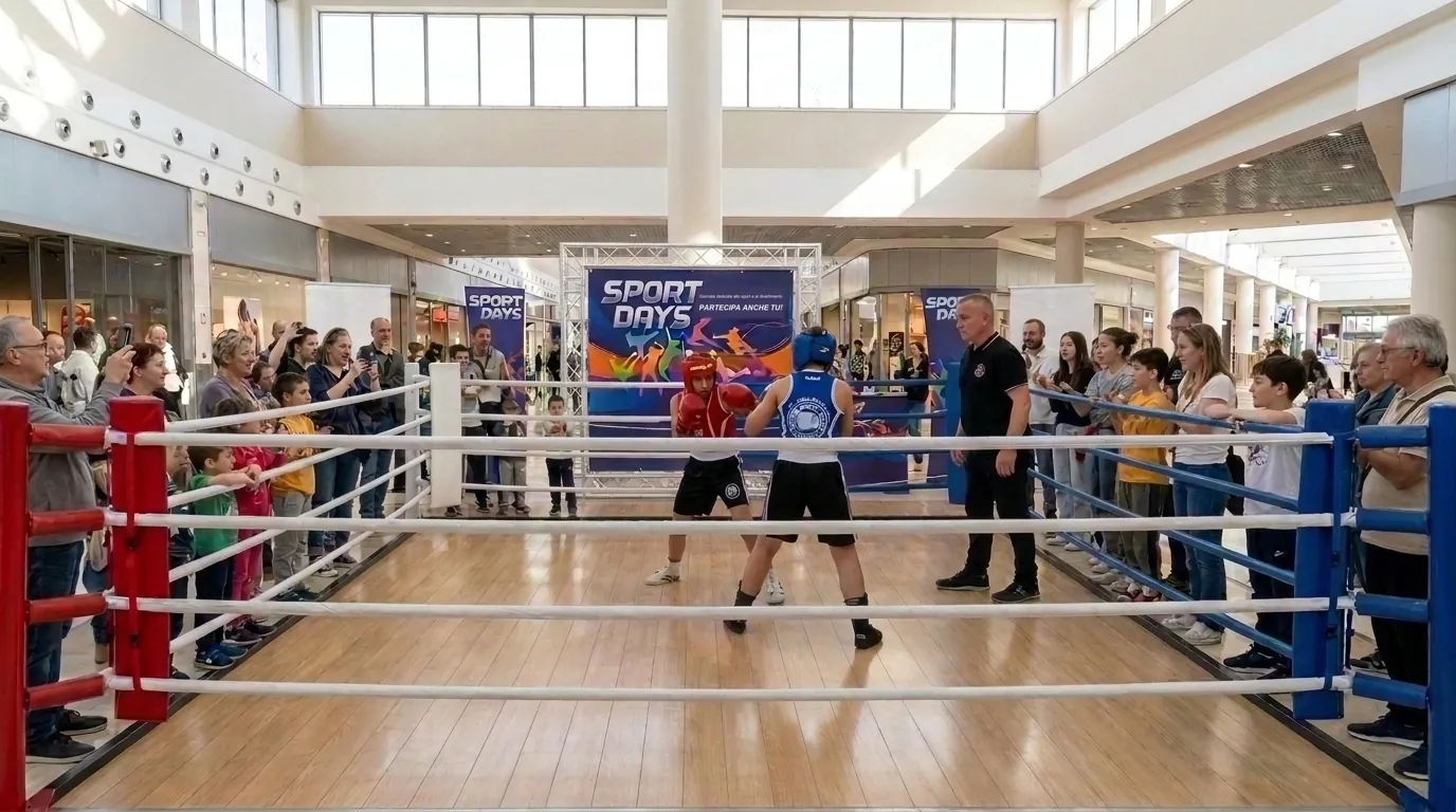 Sport Days — Le società sportive del territorio in galleria: qui la boxe giovanile.